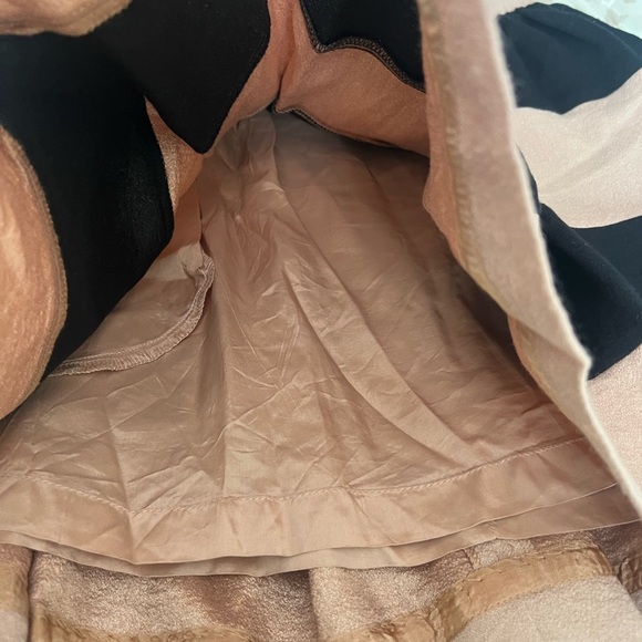 BCBGENERATION Chic Black and Tan Striped Skirt - Picture 7 of 7